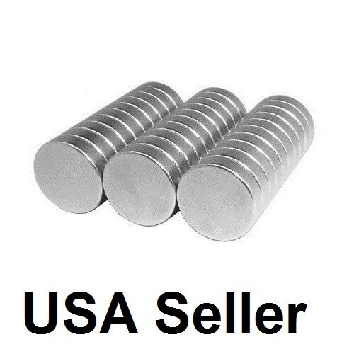 100Pcs Neodymium Magnets Round Disc N35 Super Strong Rare Earth Magnet –  Happy Rock Pets